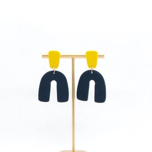 Polymer Clay Earrings  |  Michigan Earrings  |  Blue & Yellow Earrings  |  Pitt Earrings  |  LA Rams Earrings  |  California Earrings