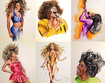 Women of Music (Drawing)