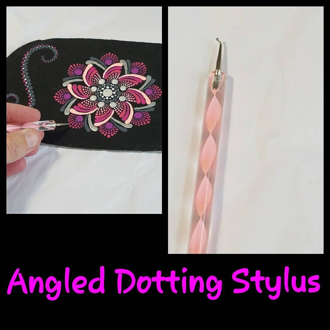 How to paint Mandalas Using the Silicone tools ~ Dotting with Miranda  Pitrone Art 