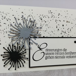 Trauerkarte - Beileid - Herzliches Beileid