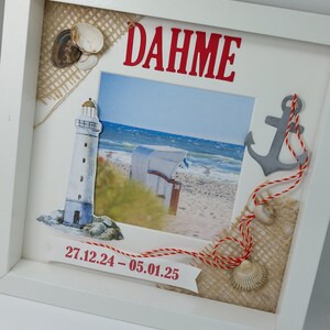 Geschenk zur Geburtstag - Rahmen - Ribbarahmen - Gutschein - Norwegen - Skandinavien