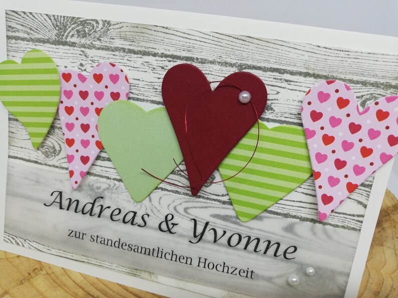 Einladung zur Hochzeit Herzliche Glückwünsche Bild 2