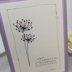 Sympathy card - condolences - heartfelt condolences