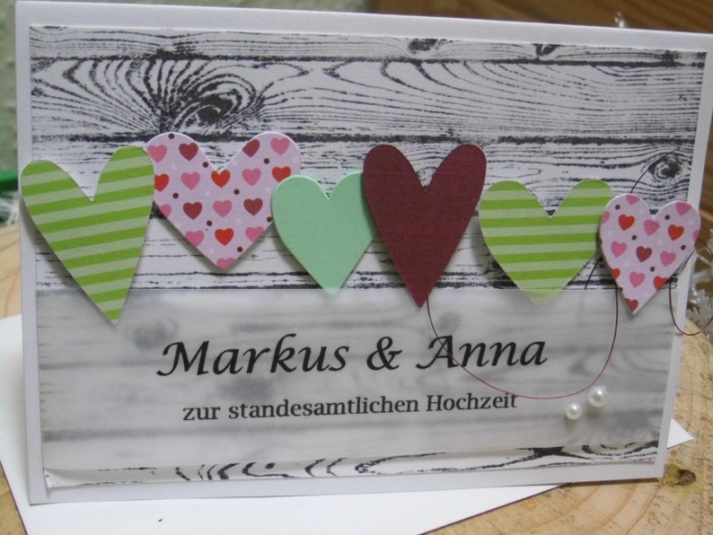 Einladung zur Hochzeit Herzliche Glückwünsche Bild 3