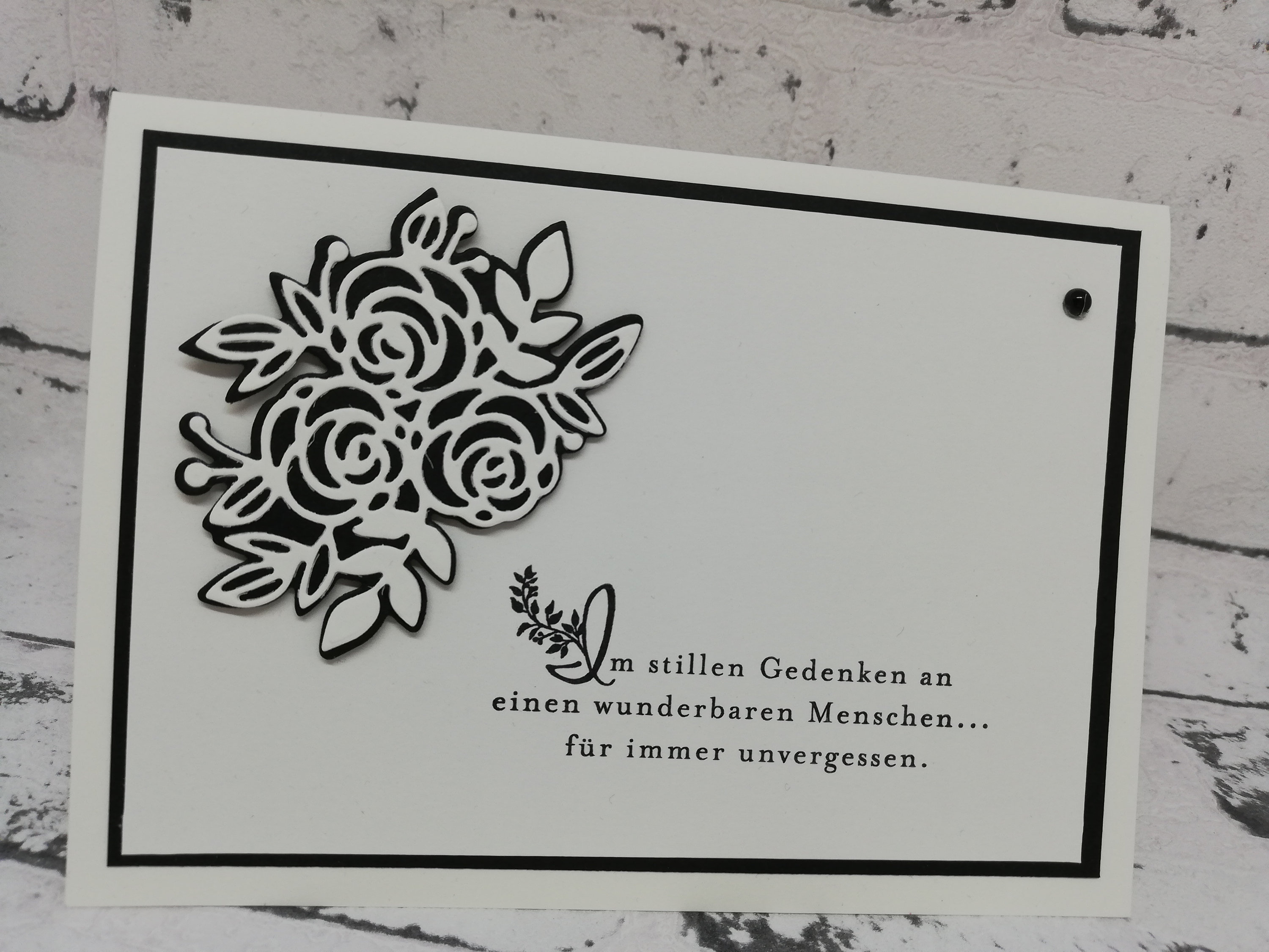 Trauerkarte Beileid Herzliches Beileid | Etsy