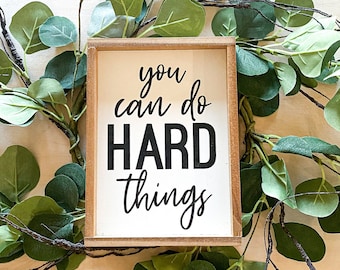 You Can Do It Sign Etsy