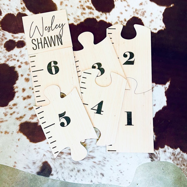 Wood Growth Chart Etsy