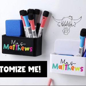 Custom Whiteboard Eraser Marker Magnetic Holder