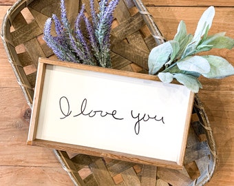 Your handwritten Family Note transferred to wood; Digital Option Available