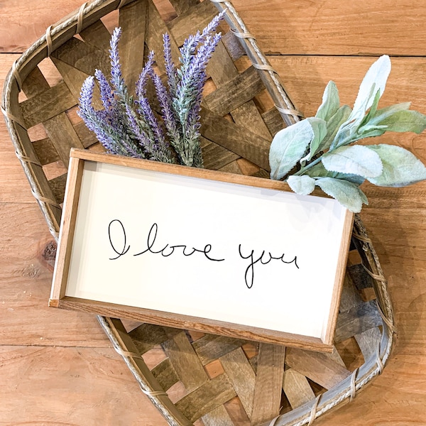 Your handwritten Family Note transferred to wood; Digital Option Available