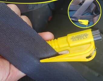 Firefighter Police EMS 4 in 1 Rescue Tool | Seatbelt Cutter Window