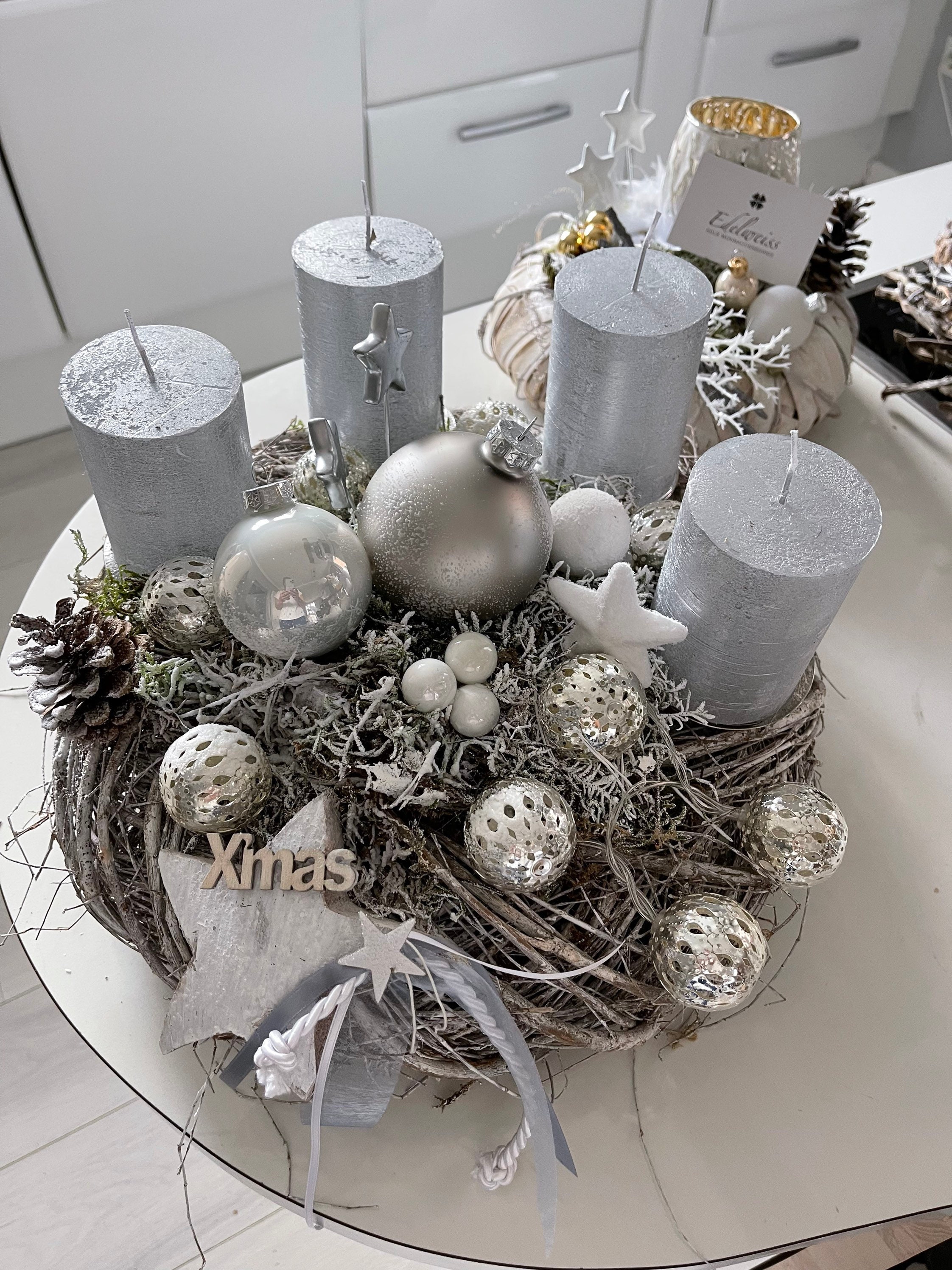 Advent Wreath Silvertail Winter Poem