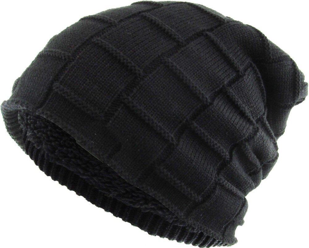 fleece lined wool cap