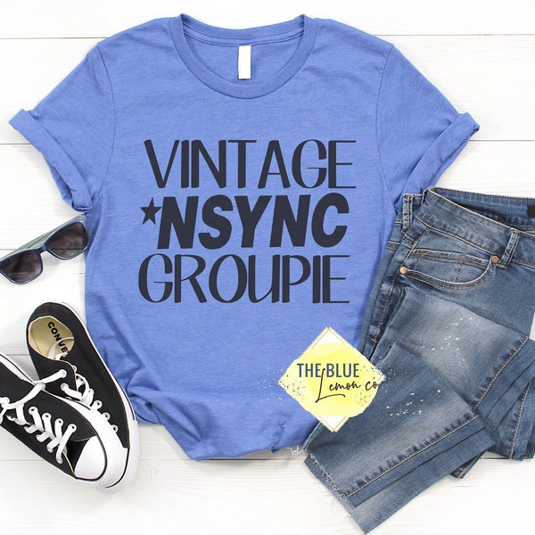 Vintage NSYNC Fan, Vintage NSYNC, NSYNC,  Comfy and Soft Tee, Quarantine Shirt, Many Colors Available, Unisex T-shirt
