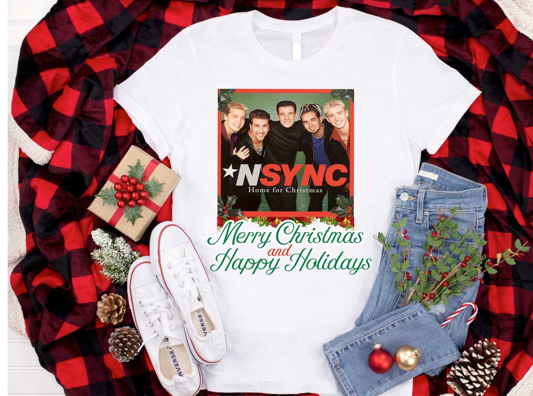 NSYNC Christmas Album With Merry Christmas Happy Holidays Etsy