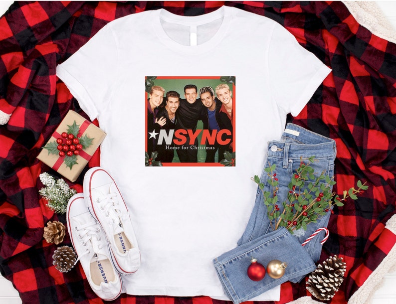 NSYNC Merry Christmas Happy Holidays Shirt Christmas Shirt Etsy