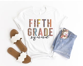 Fifth Grade Squad Shirt, School Teacher Shirt, Unisex T-shirt, Teacher Team Shirts, 5th Grade Teacher