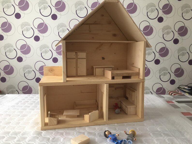 doll house made of wood