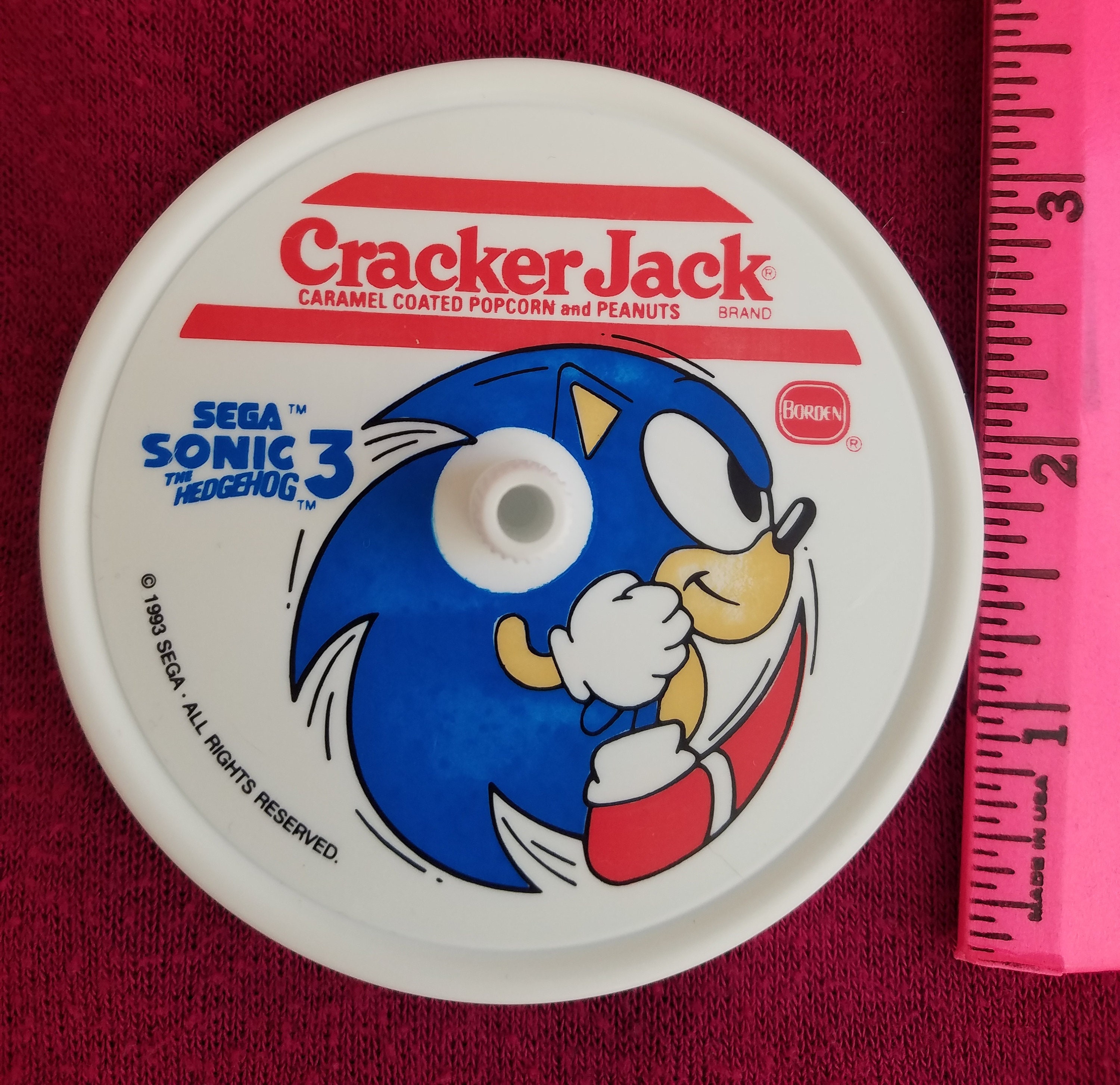 1993 Sonic the Hedgehog 3 Super Sonic Spinner Cracker Jack - Etsy UK 1993 Sonic the Hedgehog 3 Super Sonic Spinner Cracker Jack - Etsy UK