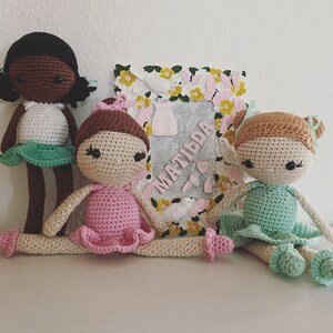 Amigurumi crochet pattern doll Matilda image 4