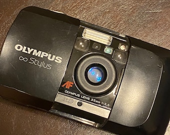 Olympus Stylus Zoom DLX Panorama 35mm Point and Shoot Film Camera