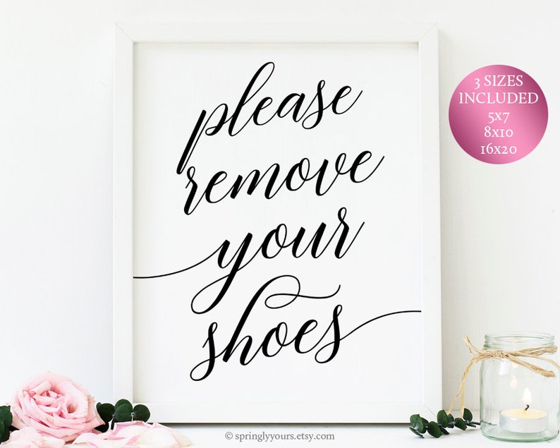 Remember to Clear away Your Sneakers Signal Printable Make sure you Clear away Your Sneakers Make sure you Choose Off Your Footwear No Sneakers Indicator Entryway Decor Obtain Printable image about No Shoes Sign Printable referred to as Remember to Take away Your Sneakers Signal Printable You should Clear away Your Sneakers Make sure you Get Off Your Sneakers No Footwear Indication Entryway Decor Down load Printable