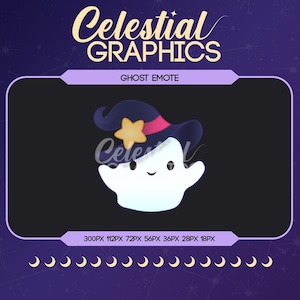 Pale Blue Ghost Twitch Emote, Badge, Channel Points, Discord Chat, Halloween Graphics Digital Download