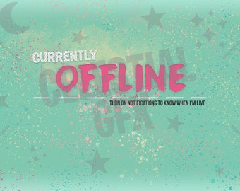 Schermata offline di Splatter: sovrapposizione dello streaming di Twitch