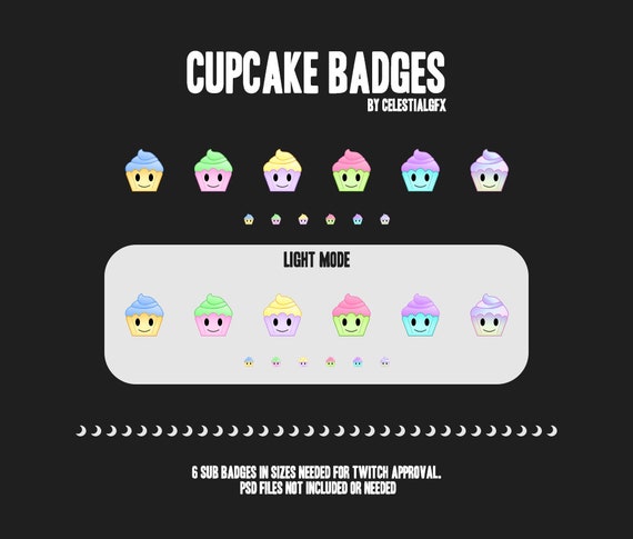 Various Drawings Cupcakes Twitch Sub Badges Cheer Bit Badges Digital Art Collectibles Shamsaco Ir Various Drawings Cupcakes Twitch Sub Badges Cheer Bit Badges Digital Art Collectibles Shamsaco Ir