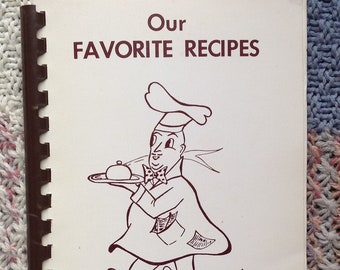 Vintage "Our Favourite Recipes" Niton Community Society Niton Junction, Alberta