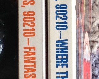 Two Titles based on Television Series BEVERLY HILLS 90210 Fantasies/Where The Boys Are  vintage paperbacks