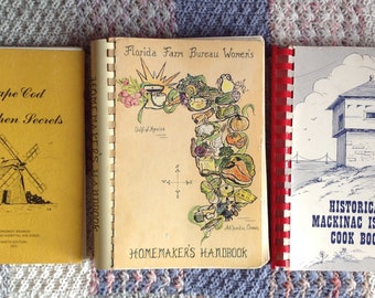 Vintage American Regional Cookbook 8 Cookbooks sold on choice