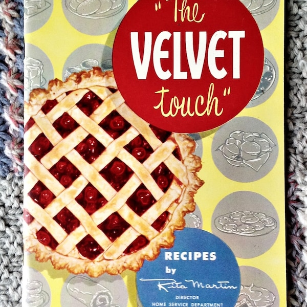 Vintage The "Velvet Touch" Velvet Cake and Pastry Flour by Rita Martin Robin Hood Flour Mills Limited