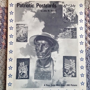 Cartes postales vintage-CARTES POSTALES patriotiques par John M. Kaduck 1ère édition belle référence