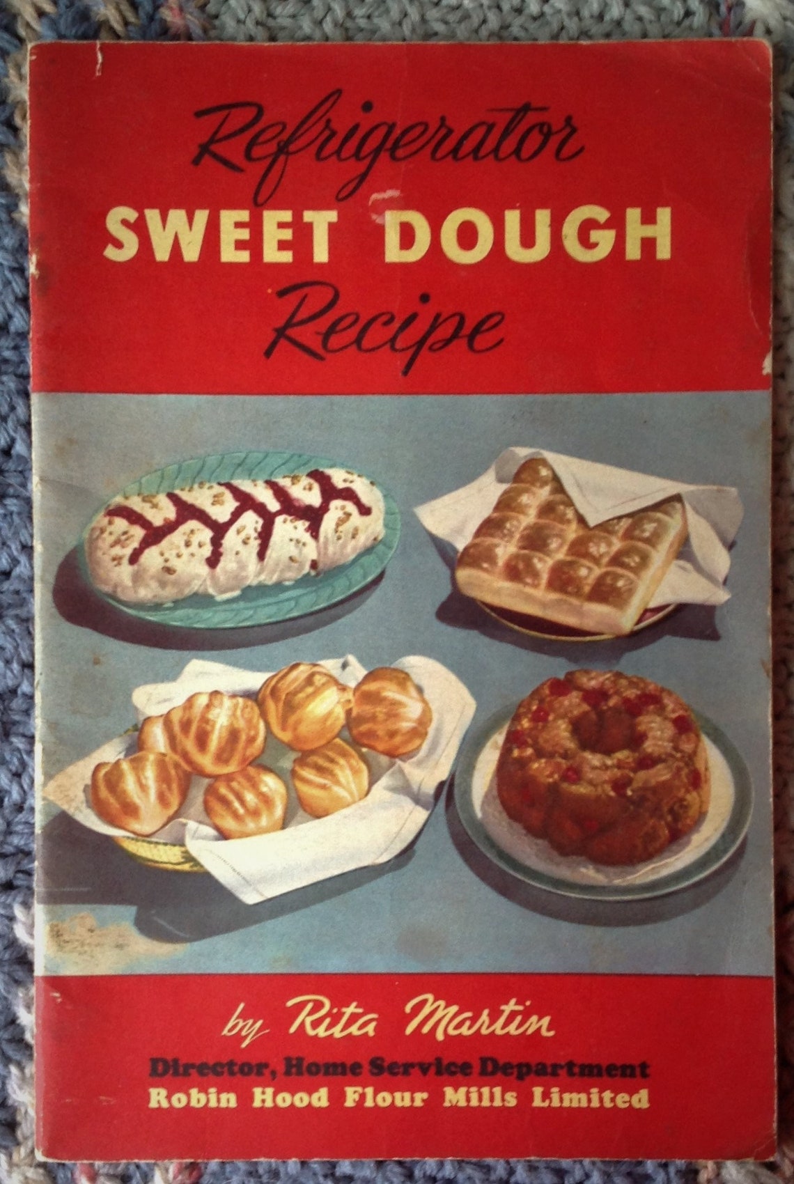 Robin Hood Refrigerator Sweet Dough Recipe by Rita Martin Etsy