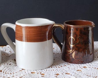 Antique Vintage Creamer/Syrup Pitcher ceramic ironstone sold on choice 27.50 plus shipping