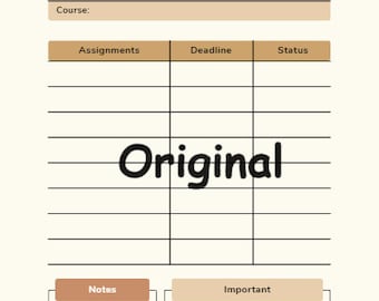 Assignment tracker