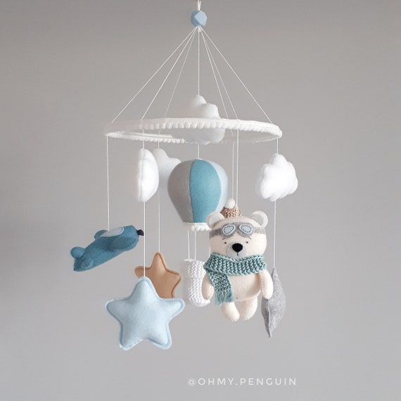 baby blue cot