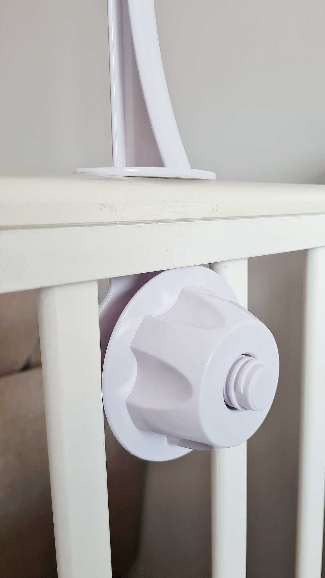 Baby mobile holder Attachment crib mobile Crib arm Mobile Etsy