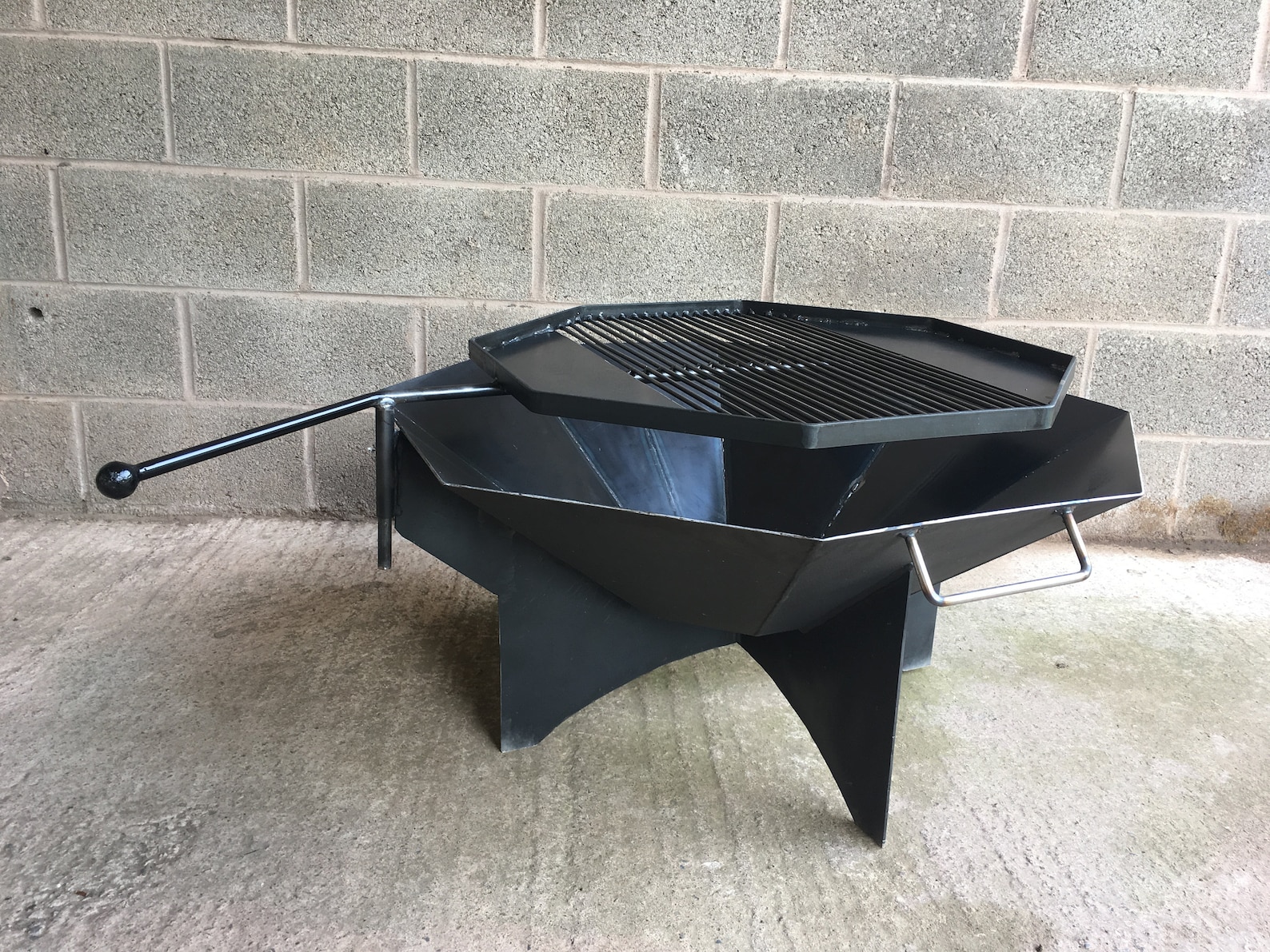 Fire Pit. Octagonal Fire Pit. BBQ. Fire Bowl. Etsy New Zealand
