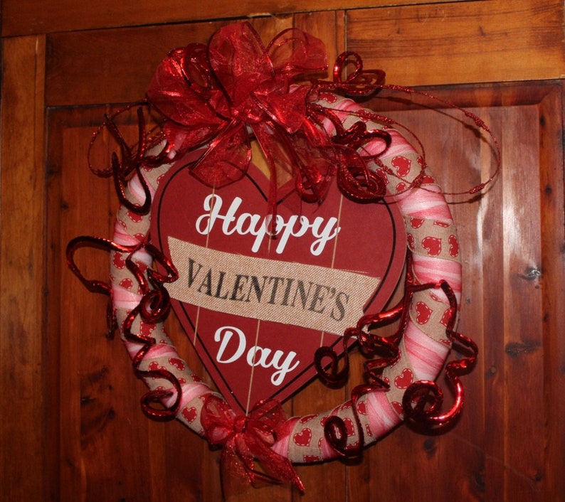 Heart Unique Gifts for Valentines Day Feb 14th Valentine Hanger Valentine Decor Happy Valentines Day Valentine Love I love You