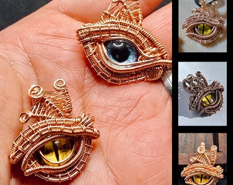 Mini Eyes Pendant Tutorial