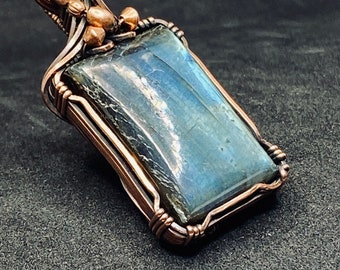 Elegant Square Stone Pendant