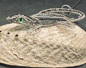 Gecko pendant "Charly"