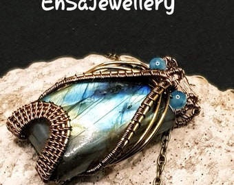 Labradorite Amulet