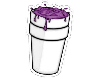 Purple Drank Lean Cup Cartoon