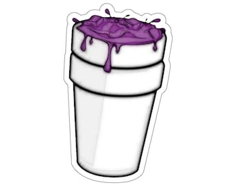 Purple Drank Lean Cup Cartoon