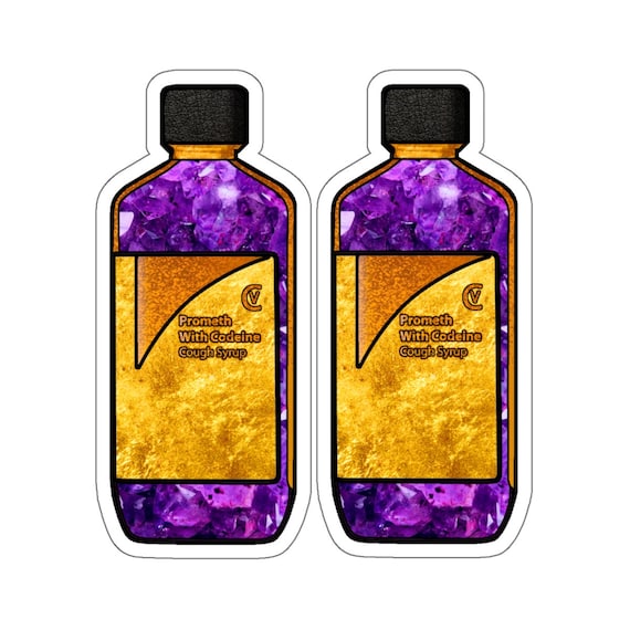 Pimp Lean Cough Syrup Sizzurp Sticker 26 Etsy