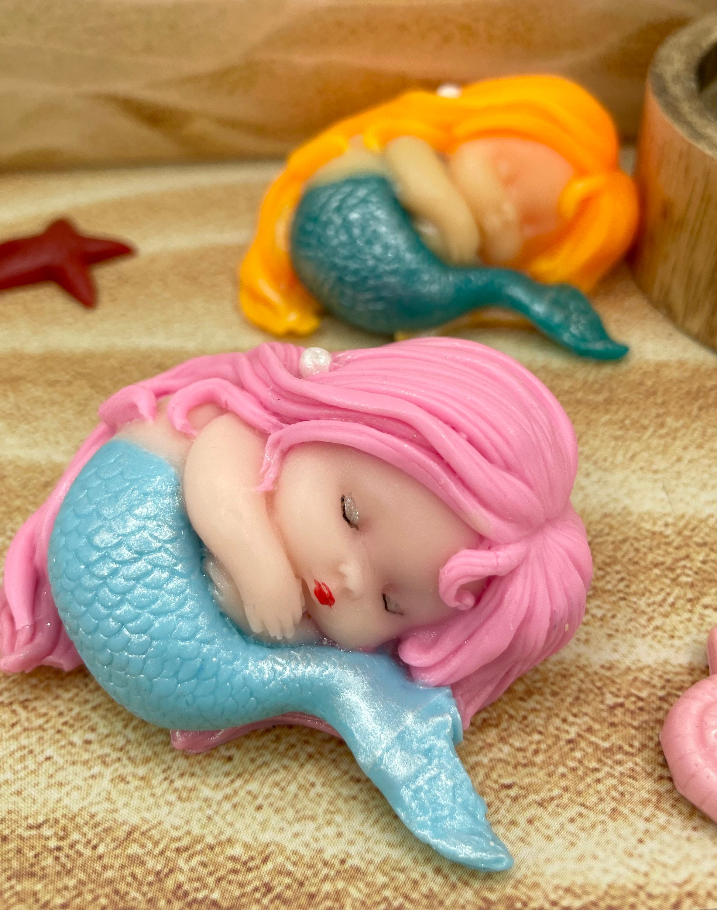 Soap little sweet mermaid: guest gift idea birthday girl woman mermaid bathroom bath decoration sea