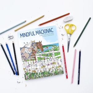 Mindful Mackinac Malbuch